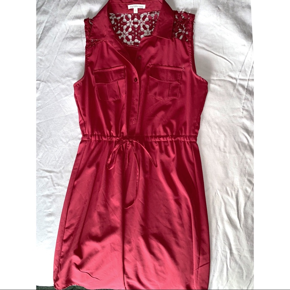 Charlotte Russe Maroon Dress